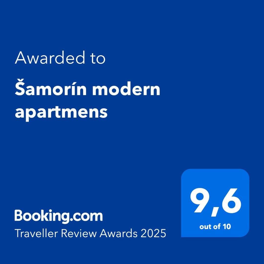 Samorin Modern Apartmens Private Parking - Air Conditioning מראה חיצוני תמונה